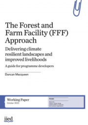 The Forest and Farm Facility (FFF) approach: delivering climate-resilient landscapes and improved livelihoods